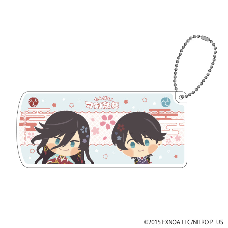 (Goods - Case) Sliding Accessory Case Wanpaku! Touken Ranbu 22 - Izuminokami Kanesada & Horikawa Kunihiro