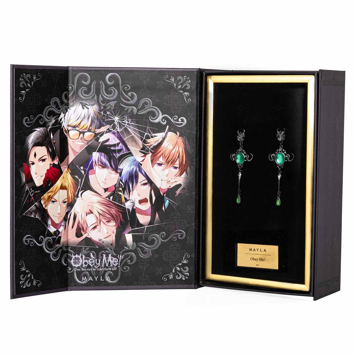 (Goods - Accessory) Obey Me! ICONIQUE EAR OBJET [Satan/Clip-On Earring]