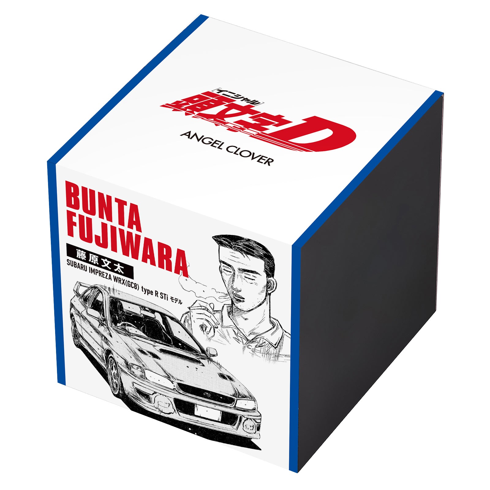(Goods - Timepiece) Initial D 30th Anniversary Collaboration Angel Clover Bunta Fujiwara SUBARU IMPREZA WRX GC8 type R STi IN40-GC8 Model