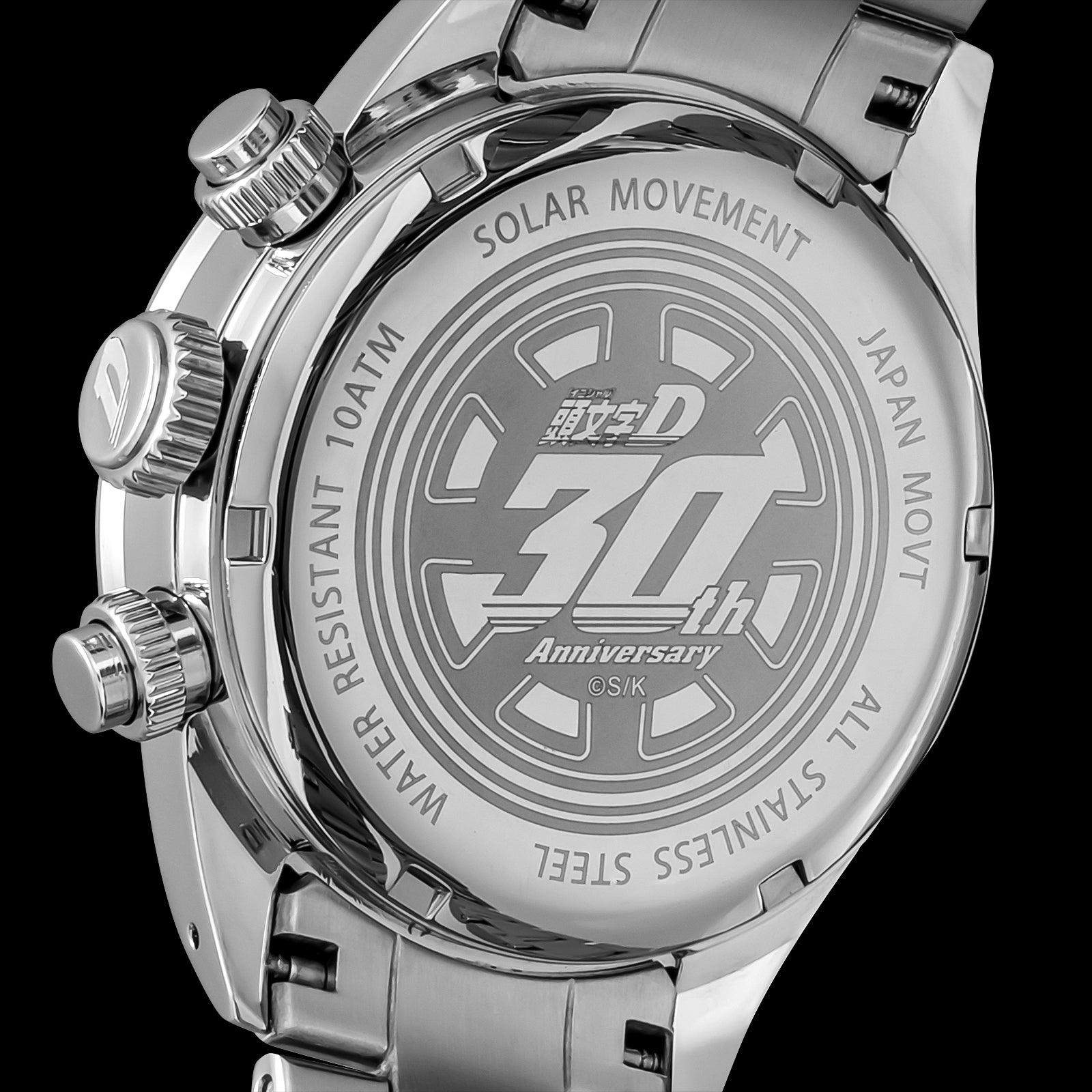 (Goods - Timepiece) Initial D 30th Anniversary Collaboration Angel Clover Takumi Fujiwara TOYOTA IN40-AE86 Model