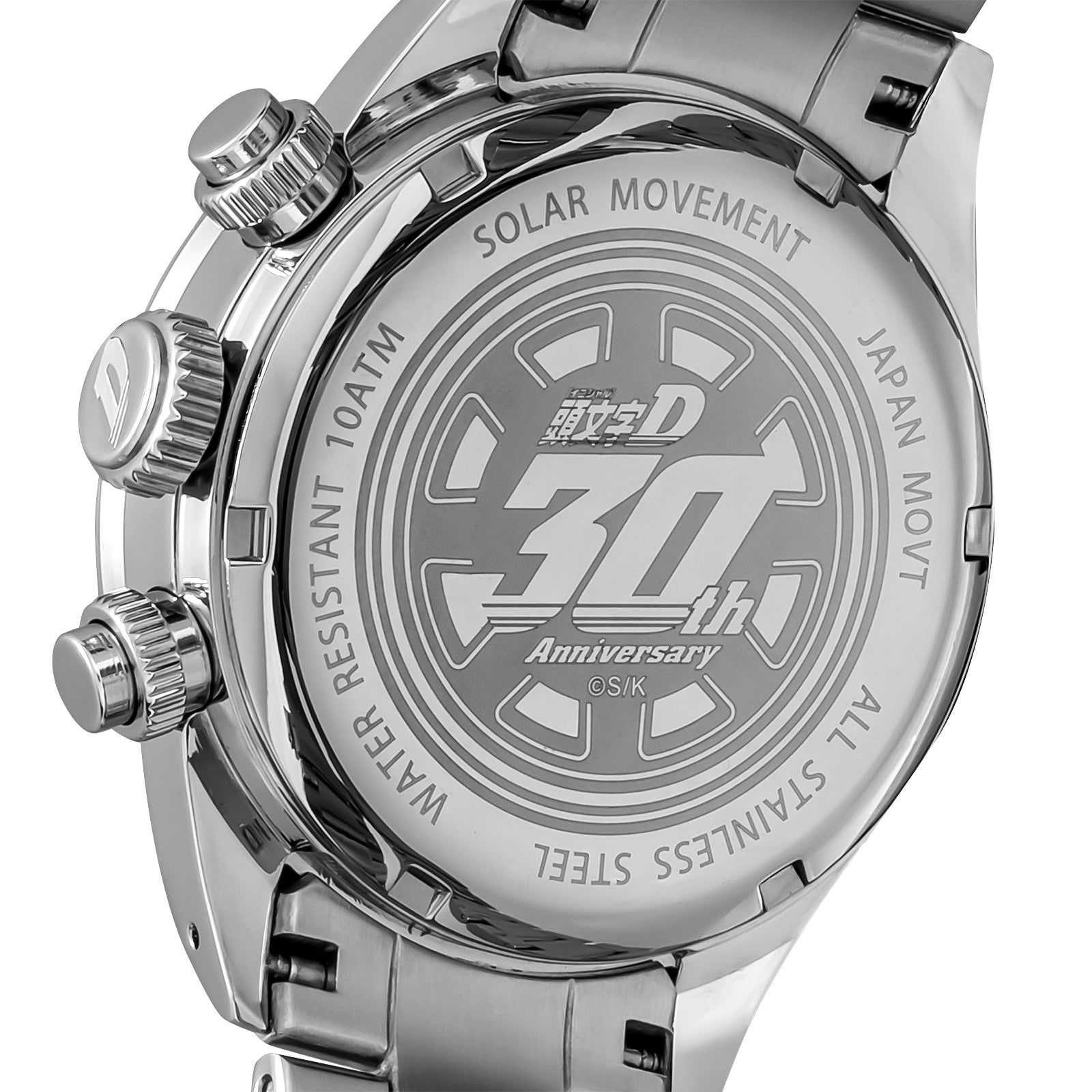 (Goods - Timepiece) Initial D 30th Anniversary Collaboration Angel Clover Takumi Fujiwara TOYOTA IN40-AE86 Model