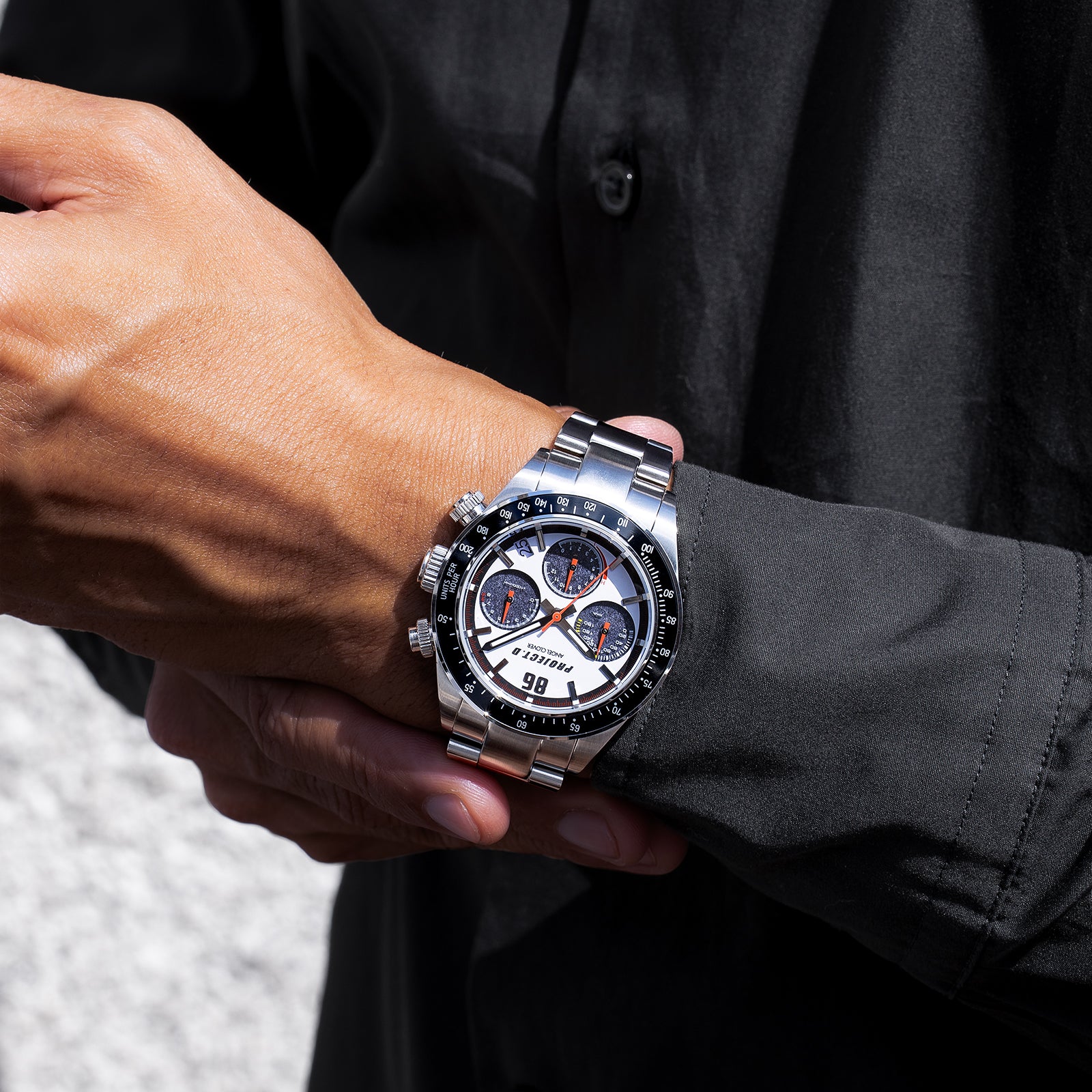 (Goods - Timepiece) Initial D 30th Anniversary Collaboration Angel Clover Takumi Fujiwara TOYOTA IN40-AE86 Model