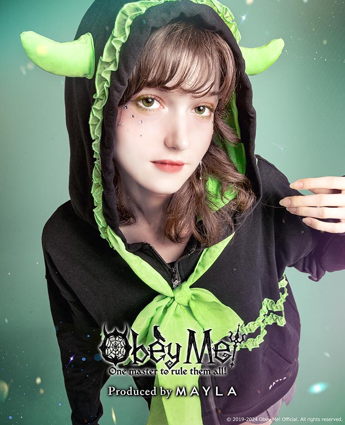 (Goods - Outerwear) Obey Me! ICONIQUE HOODIE [Satan]