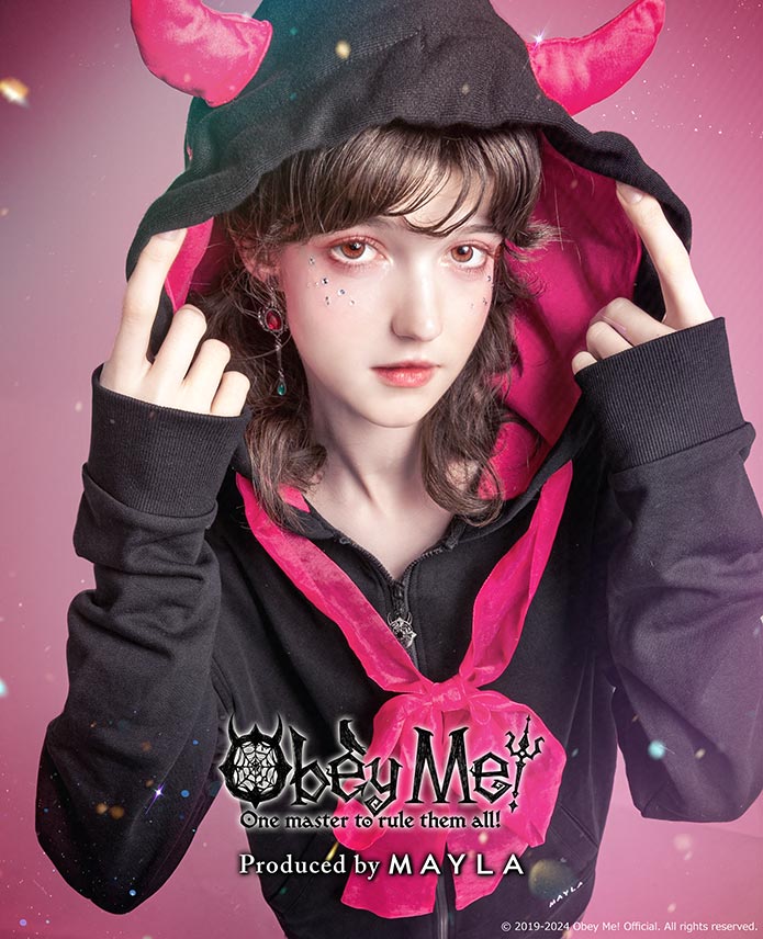 (Goods - Outerwear) Obey Me! ICONIQUE HOODIE [Asmodeus]