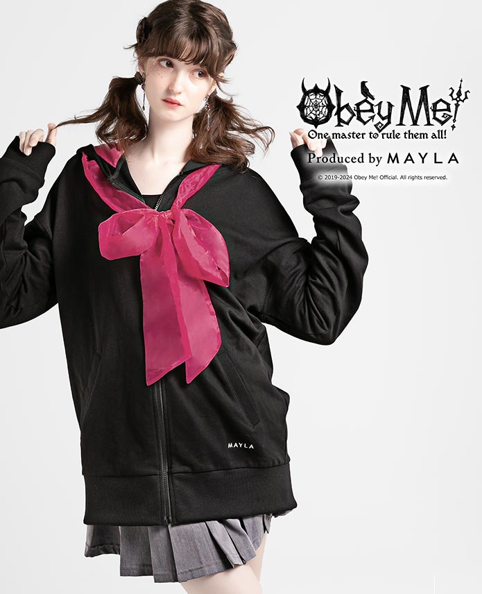 (Goods - Outerwear) Obey Me! ICONIQUE HOODIE [Asmodeus]