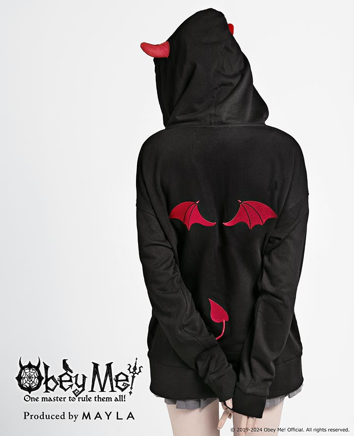 (Goods - Outerwear) Obey Me! ICONIQUE HOODIE [Belphegor]