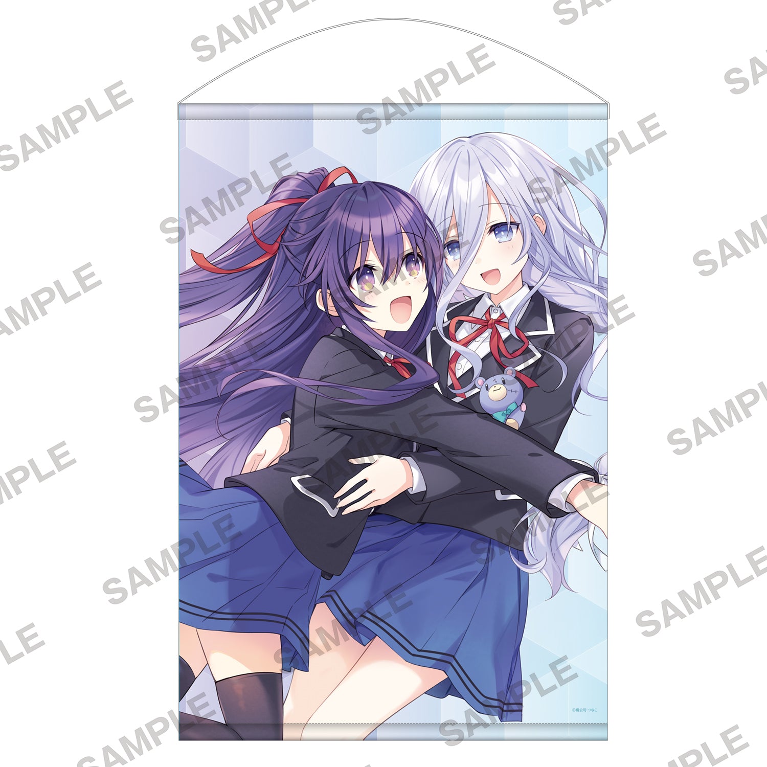 (Goods - Tapestry) DATE A LIVE B2-sized Tapestry Tohka and Mio