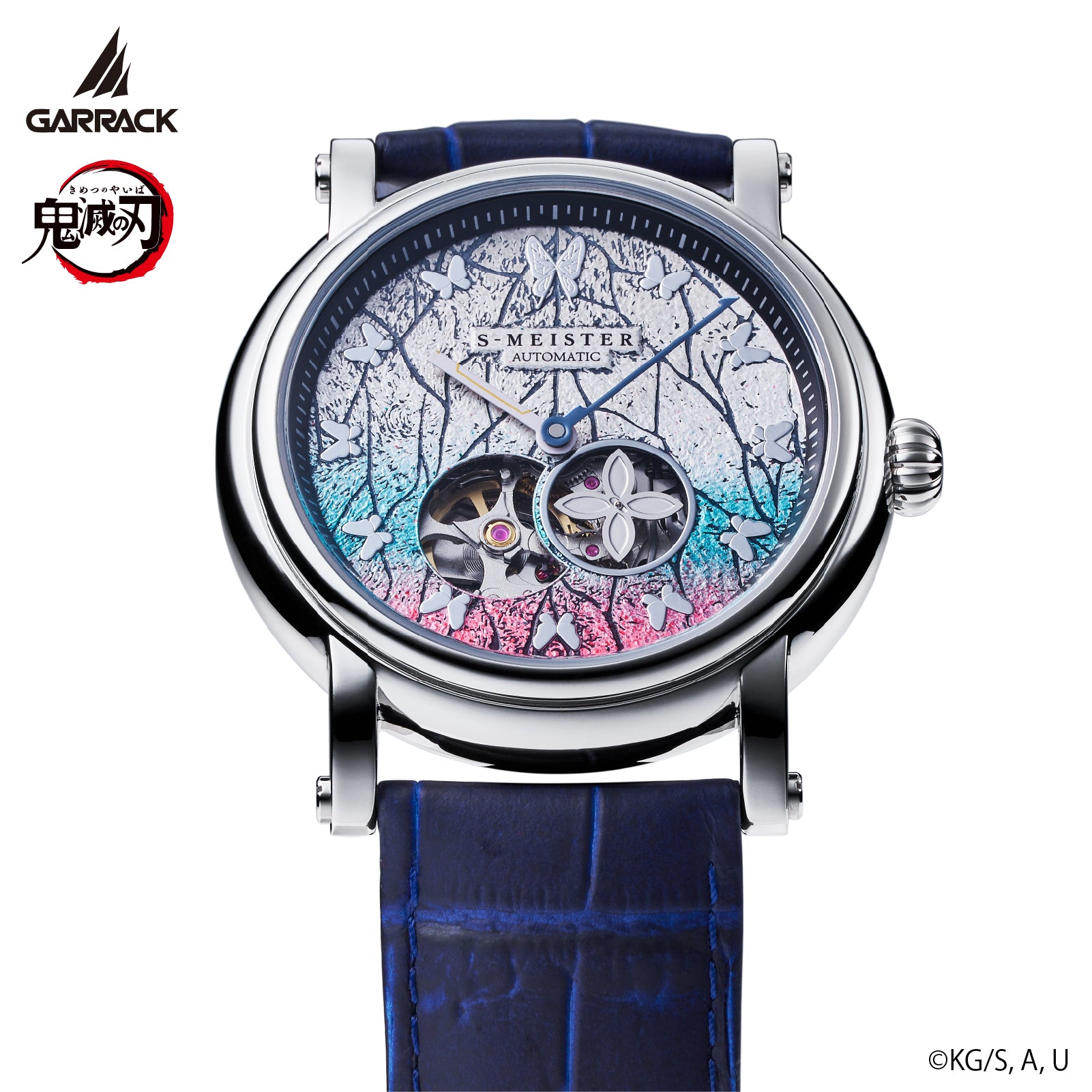 (Goods - Timepiece) Demon Slayer: Kimetsu no Yaiba Anime S-MEISTER Collaboration Mechanical Watch - Shinobu Kocho Model