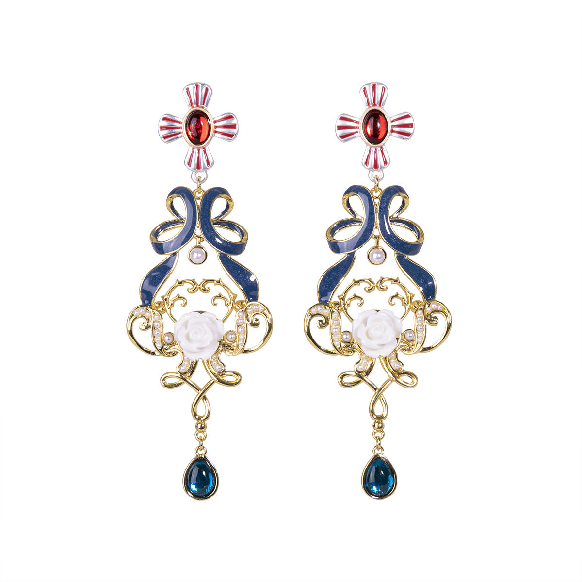 (Goods - Accessory) THE ROSE OF VERSAILLES ICONIQUE Ear Objet Oscar François de Jarjayes - Clip-On Earring