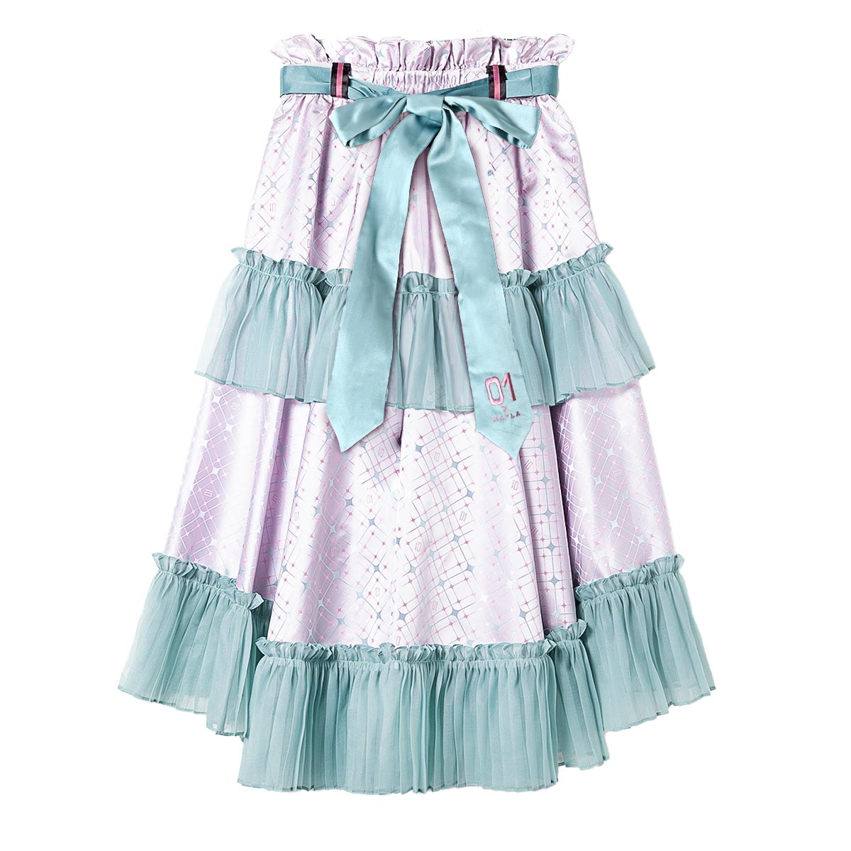 (Goods - Skirt) HATSUNE MIKU ICONIQUE SKIRT [White]