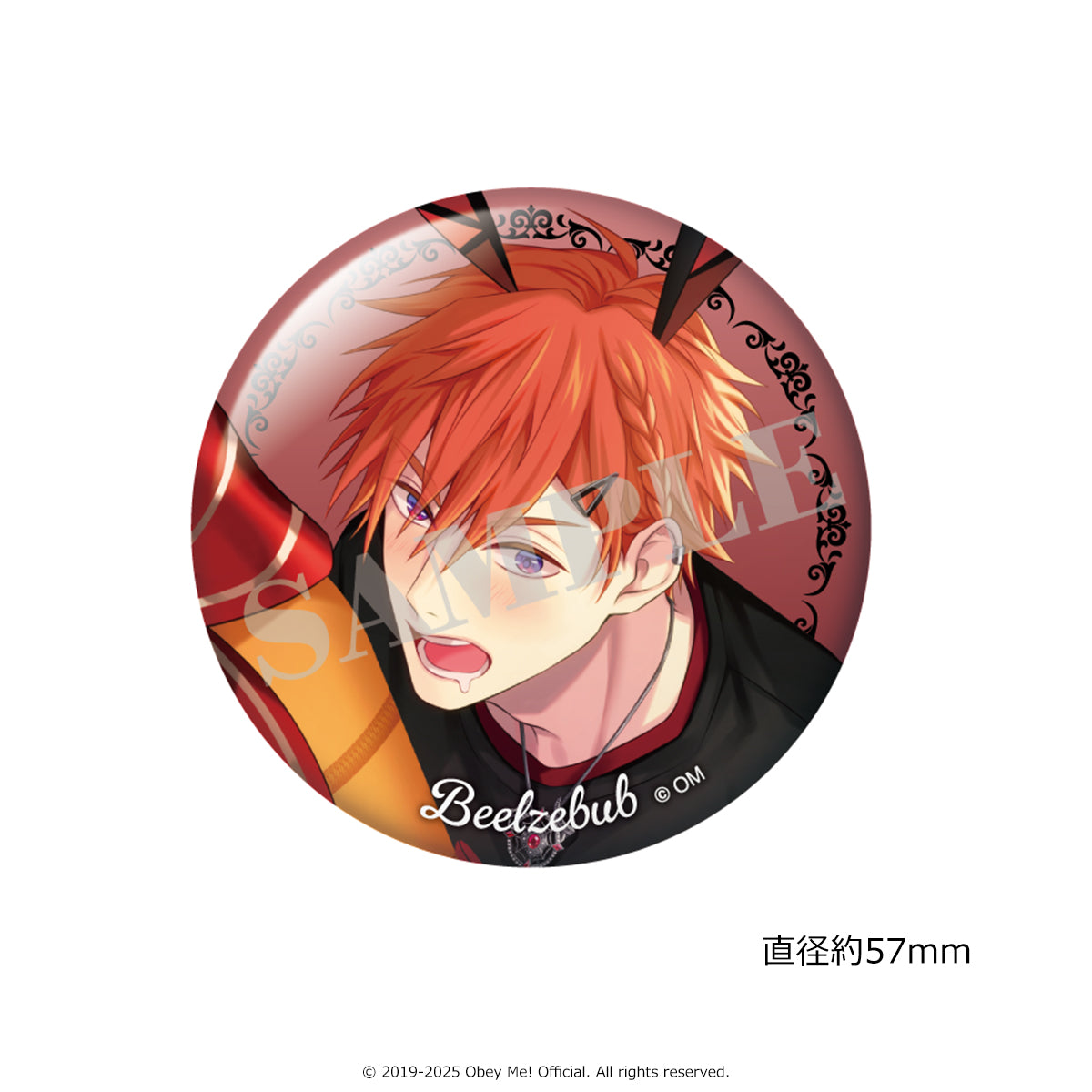 [※Blind](Goods - Badge) Obey Me! ICONIQUE TRADING BUTTON BADGE [1 Random]