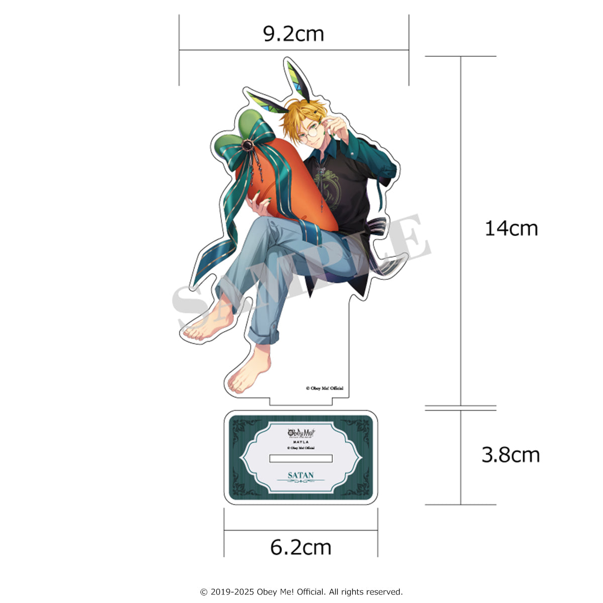 (Goods - Acrylic Stand) Obey Me! ICONIQUE ACRYLIC STAND [Satan]