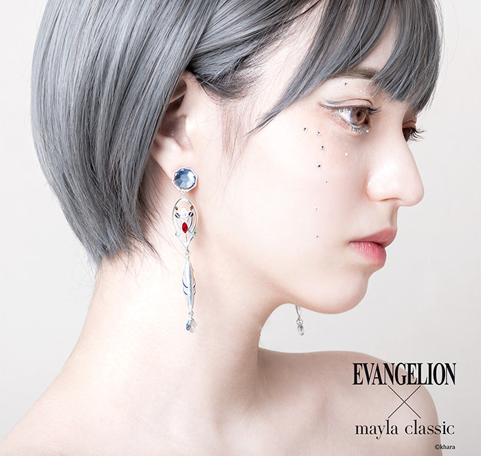 (Goods - Accessory) mayla classic EVANGELION ICONIQUE EAR OBJET [Rei Ayanami/Clip-On Earring]