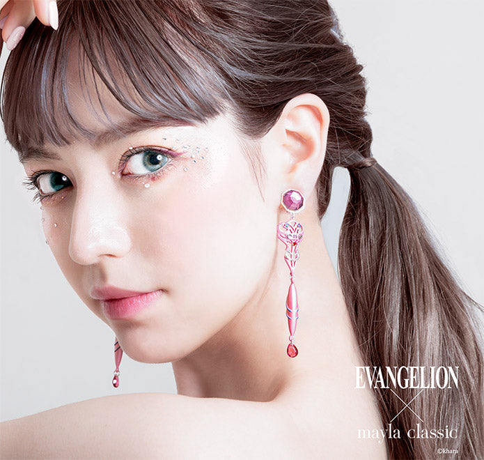 (Goods - Accessory) mayla classic EVANGELION ICONIQUE EAR OBJET [Mari Illustrious Makinami/Earring]