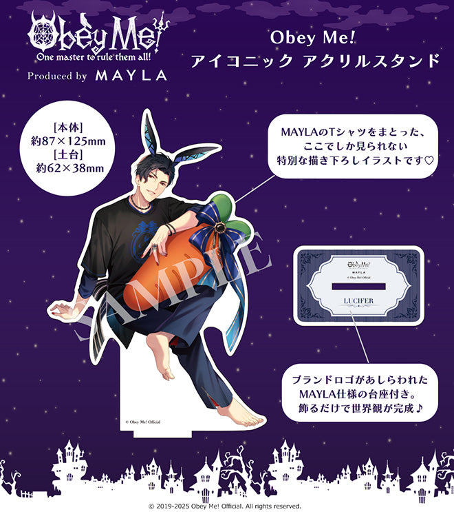 (Goods - Acrylic Stand) Obey Me! ICONIQUE ACRYLIC STAND [Mammon]