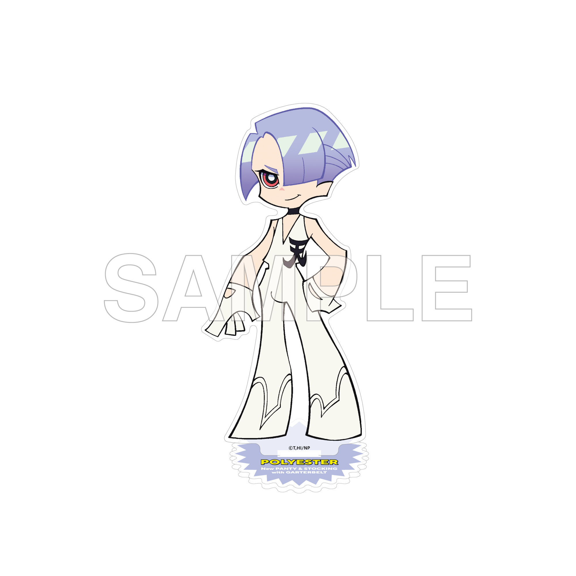 (Goods - Acrylic Stand) New PANTY ＆ STOCKING with GARTERBELT Acrylic Stand Figure - Polyester