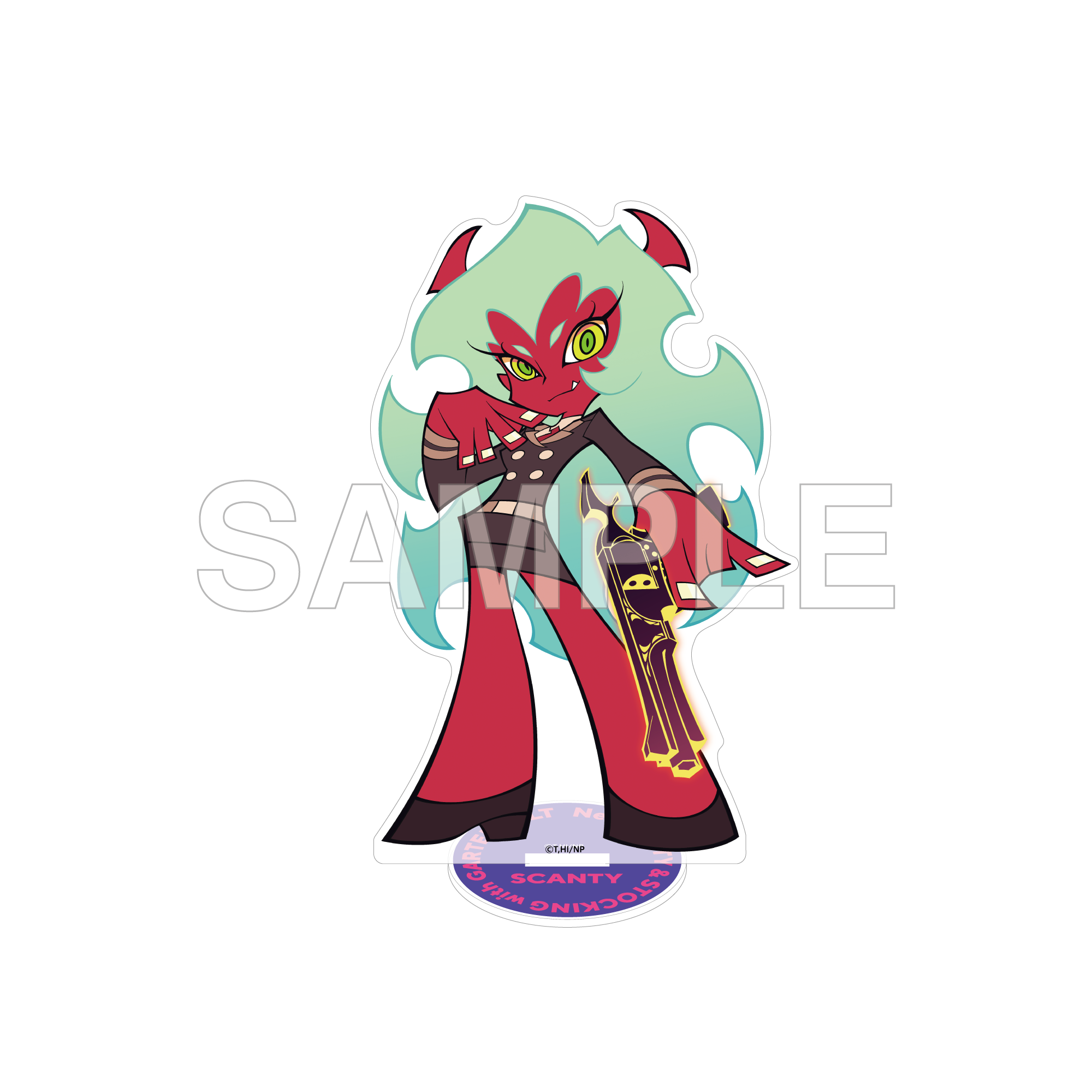 (Goods - Acrylic Stand) New PANTY ＆ STOCKING with GARTERBELT Acrylic Stand Figure No.2 - Scanty