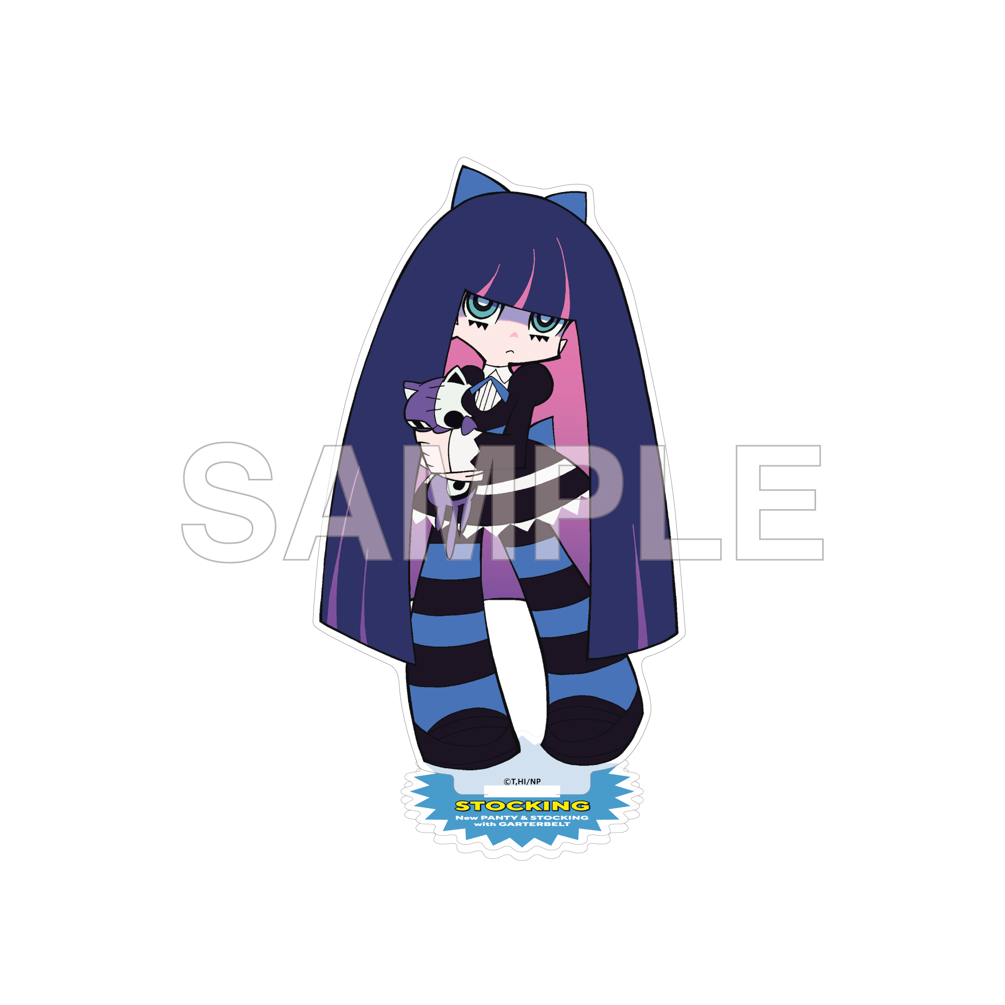 (Goods - Acrylic Stand) New PANTY ＆ STOCKING with GARTERBELT Acrylic Stand Figure - Stocking