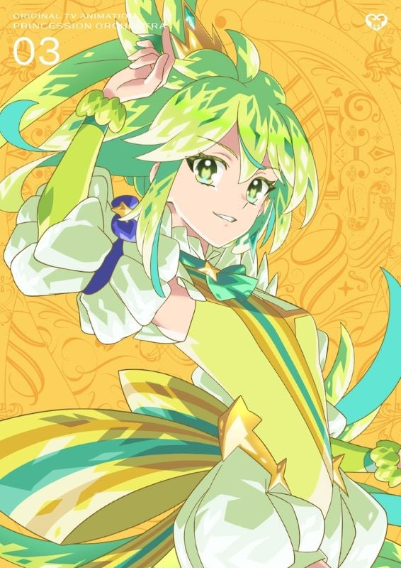 [a](Blu-ray) TV Princession Orchestra Blu-ray Vol. 3 [Limited Edition]{Bonus:Acrylic Stand,Badge,Bromides}