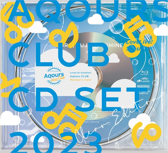 (Maxi Single) Love Live! Sunshine!! Aqours CLUB CD SET 2023 [CLEAR EDITION First Run Limited Edition]