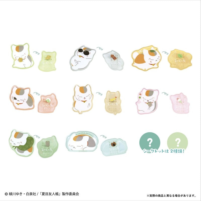 (1BOX=10)(Goods - Clip) Natsume's Book of Friends (Natsume Yuujinchou) Secret Acrylic Clip