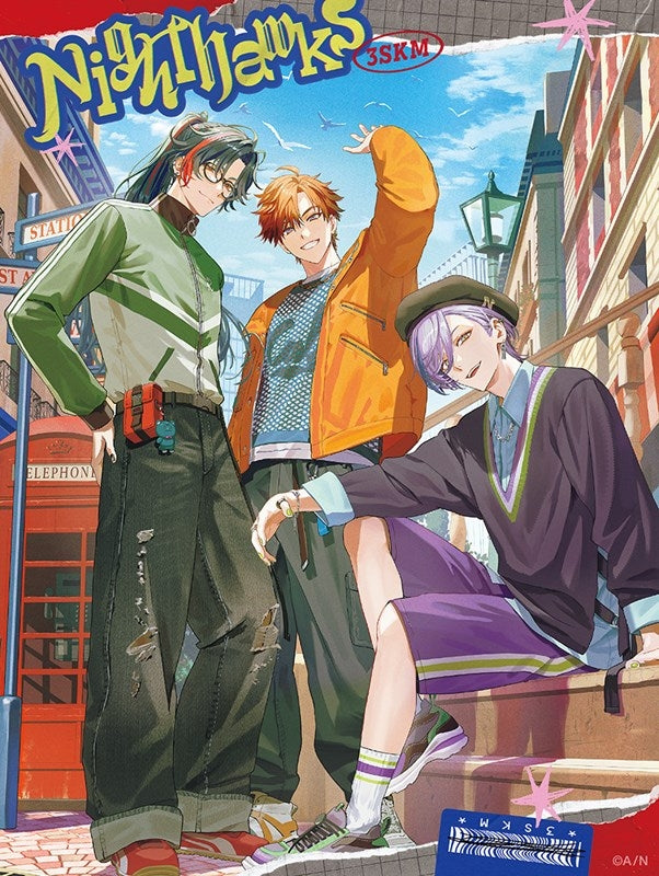 [a](Music) NIJISANJI: Nighthawks by 3SKM [First Run Limited Edition A]{Bonus:Stickers}