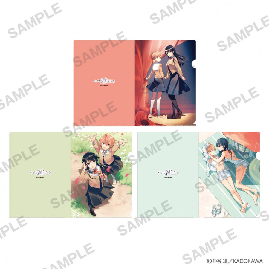 (Goods - Clear File) Nio Nakatani POP UP SHOP Clear File Set - Bloom Into You