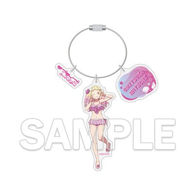 (Goods - Keychain) Love Live! Series Wire Ring Acrylic Keychain - Natsumi Onitsuka