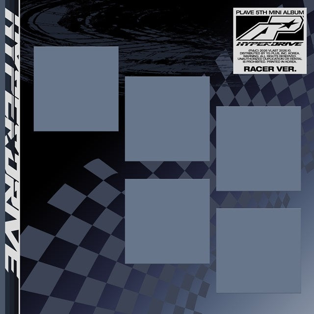 [a][Set of 5](Music) PLAVE 5th Mini Album: HYPERDRIVE by PLAVE [Racer Ver.][Lucky Draw Eligible]