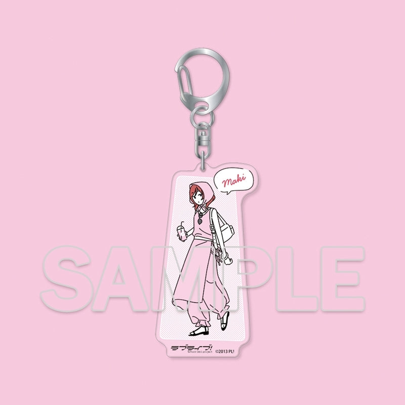 (Goods - Keychain) Love Live! Wear the Seasons on Your Walks. Acrylic Keychain - Maki Nishikino