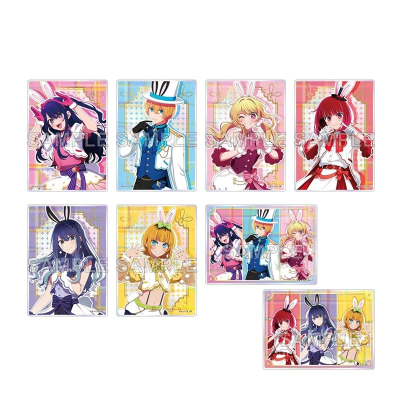 (1BOX=8)(Goods - Card) 【OSHI NO KO】Tradable Holographic Acrylic Card Bunny Ver. PACK
