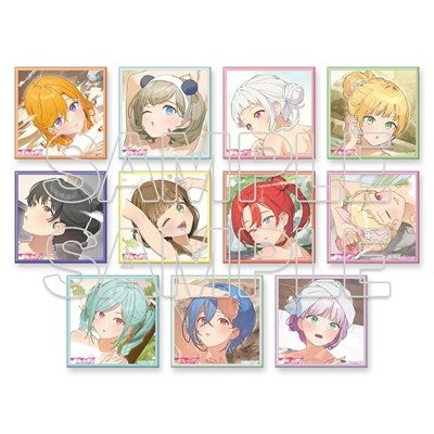 [※Blind](1BOX=3)(Goods - Badge) Love Live! Superstar!! Tradable Square Tin Badge - Ver. HOT hot Liella!