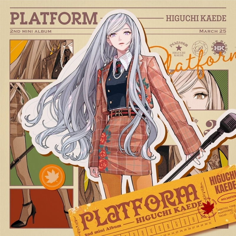 (Music) Kaede Higuchi/2nd Mini Album "PLATFORM" [Regular Edition]