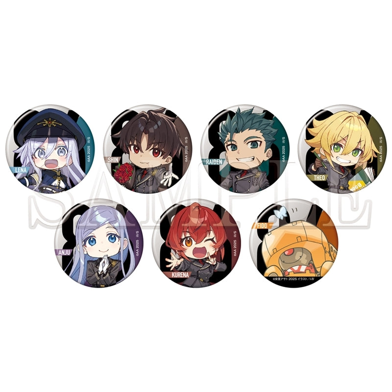 [※Blind](1BOX=3)(Goods - Badge) 86 EIGHTY-SIX 8.6th Anniversary Tradable Mini-Character Metallic Tin Badges