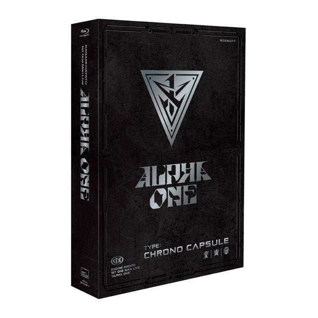 [a](Blu-ray) Hayato Kagami 1st One Man Live "ALPHA ONE" Blu-ray Chronocapsule Edition {Bonus: Key Chain;Clear Card;Long Photo}