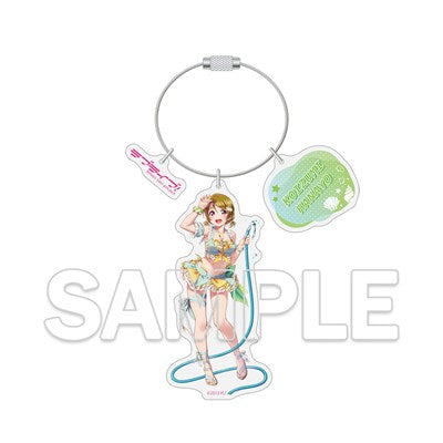 (Goods - Keychain) Love Live! Series Wire Ring Acrylic Keychain - Hanayo Koizumi