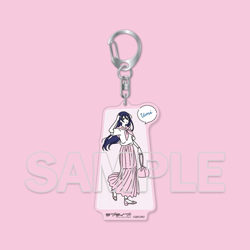 (Goods - Keychain) Love Live! Wear the Seasons on Your Walks. Acrylic Keychain - Umi Sonoda
