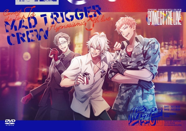 (DVD) Hypnosis Mic: Division Rap Battle 8th LIVE CONNECT THE LINE to MAD TRIGGER CREW