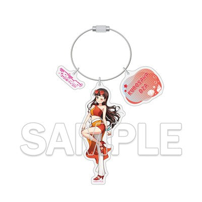 (Goods - Keychain) Love Live! Series Wire Ring Acrylic Keychain - Dia Kurosawa