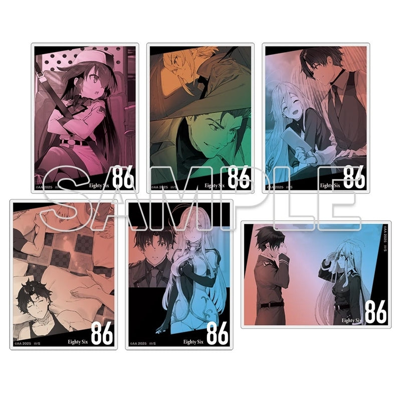 [※Blind](1BOX=3)(Goods - Card) 86 EIGHTY-SIX 8.6th Anniversary Tradable Acrylic Card