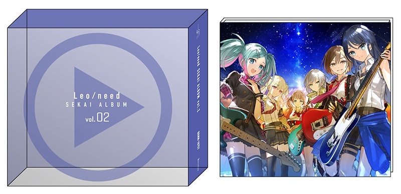 (Album) Hatsune Miku: Colorful Stage! Smartphone Game Leo/need SEKAI ALBUM Vol. 2 [First Run Limited Edition W/ Item]