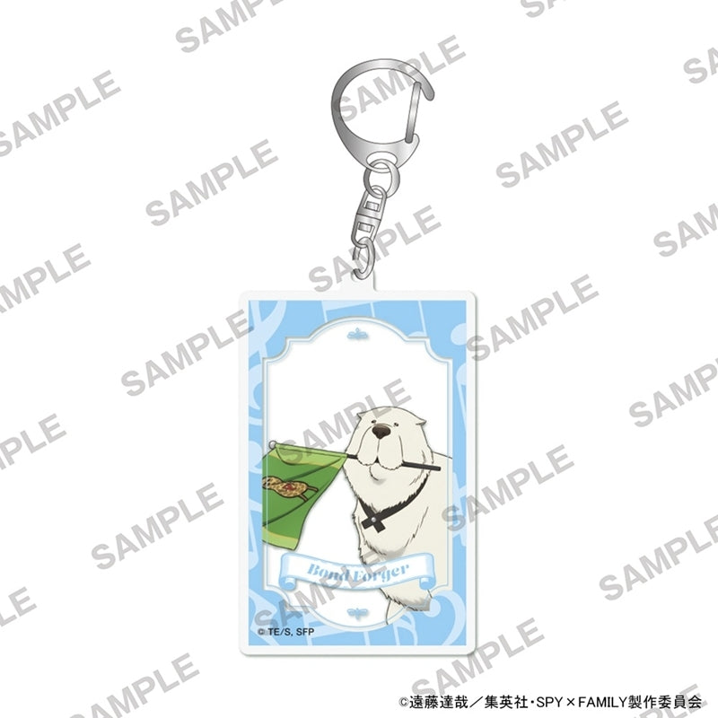 (Goods - Keychain) SPY×FAMILY Framed Acrylic Keychain - Marching Band Ver. - Bond Forger