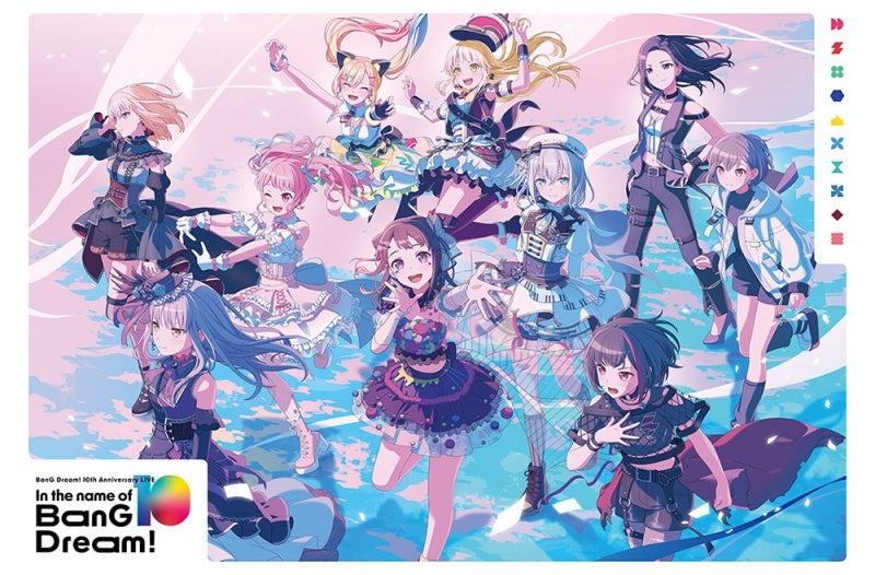 [a](Blu-ray) BanG Dream! 10th Anniversary LIVE: In the name of BanG Dream! Blu-ray [Regular Edition]{Bonus:Coaster,Badge,Bromide}