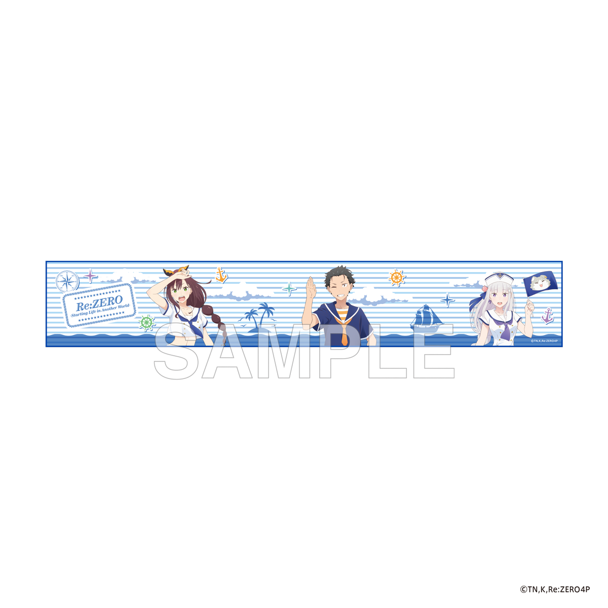 (Goods - Towel) Re:ZERO -Starting Life in Another World- Cool Towel Sailor Ver.