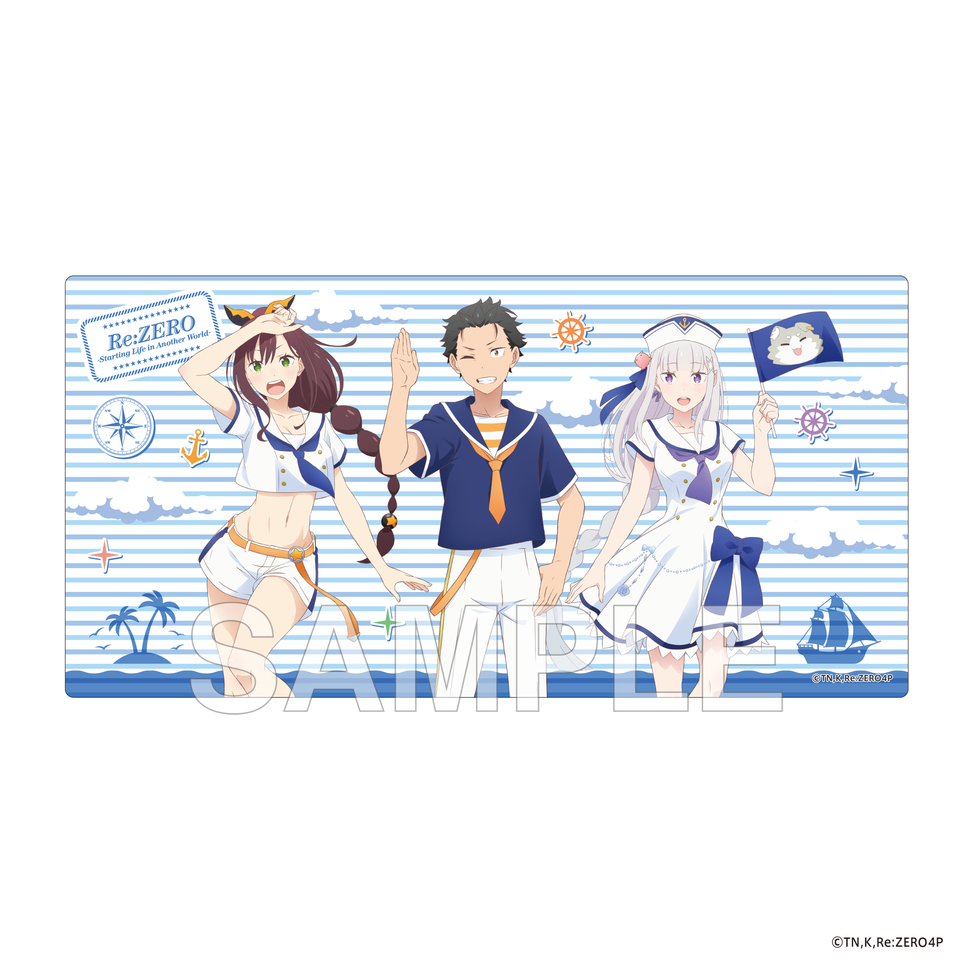 (Goods - Mat) Re:ZERO -Starting Life in Another World- Desk Mat Sailor Ver.