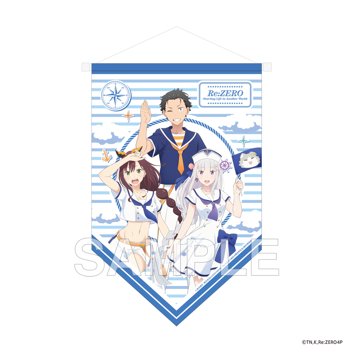 (Goods - Tapestry) Re:ZERO -Starting Life in Another World- Tapestry Sailor Ver.