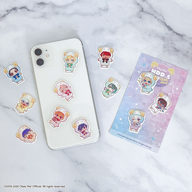 (Goods - Sticker) Obey Me! x CharaDri!! BLANC 2025 Flake Stickers
