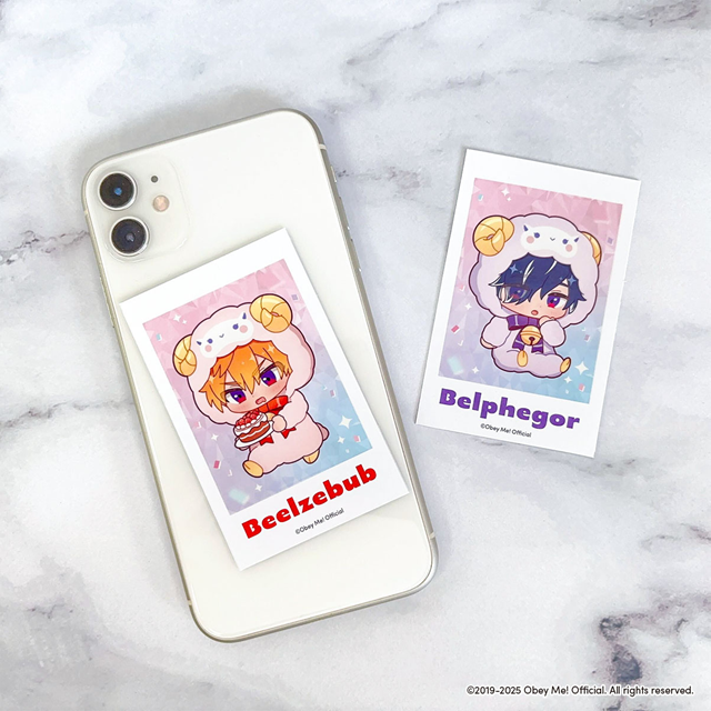 [※Blind](Goods - Card) Obey Me! x CharaDri!! BLANC 2025 Trading Photo Style Card (12 Types Total)