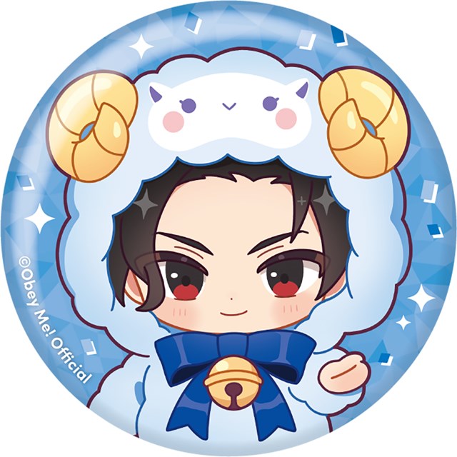 [※Blind](Goods - Badge) Obey Me! x CharaDri!! BLANC 2025 Trading Button Badge (12 Types Total)