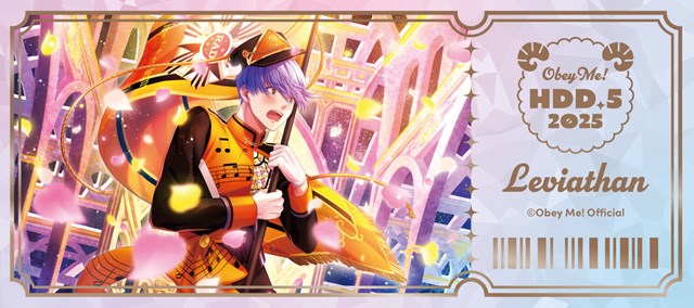 [※Blind](Goods - Card) Obey Me! x CharaDri!! BLANC 2025 Trading Foil Embossed Card (12 Types Total)